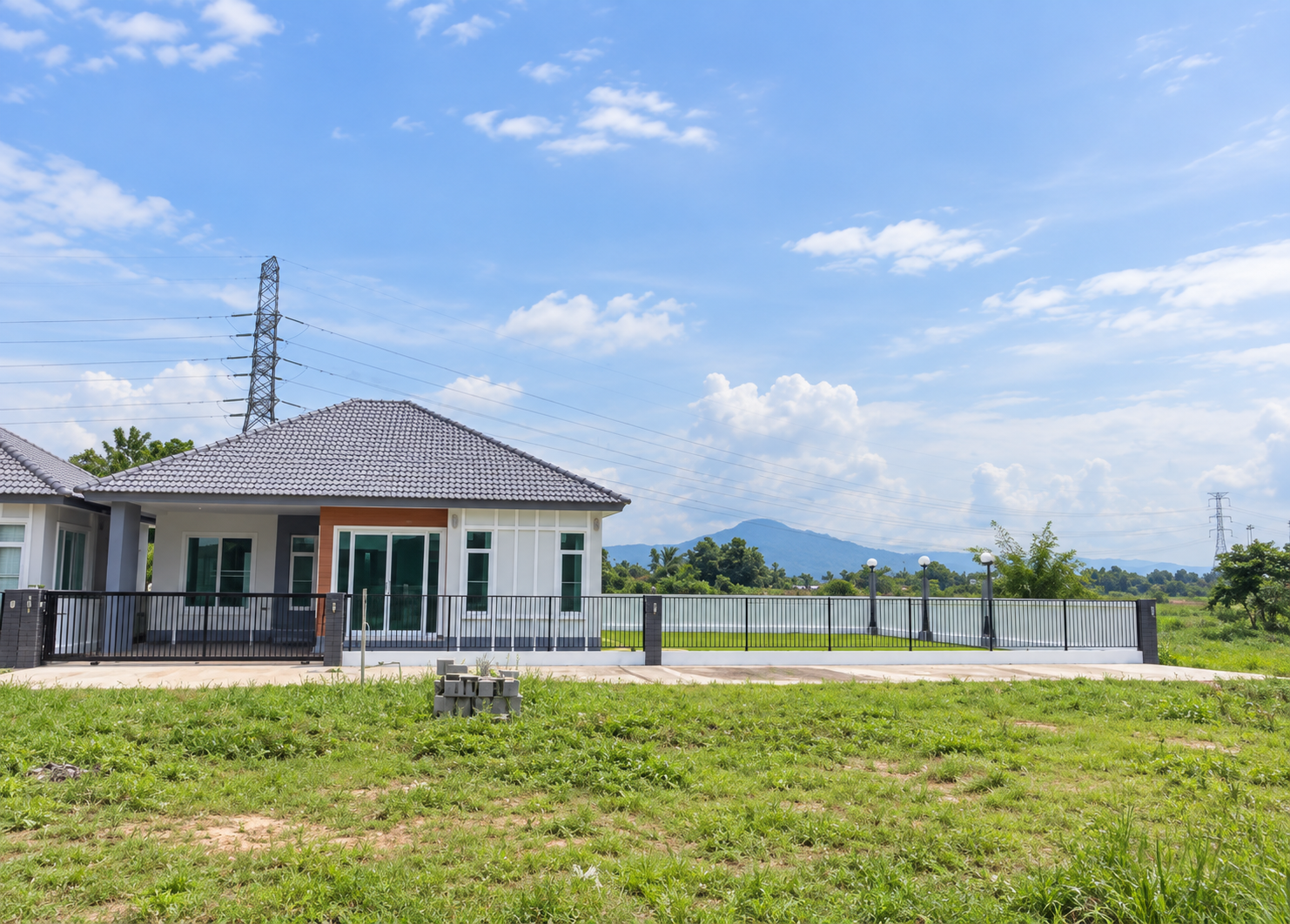 บ้านชั้นเดียว โครงการ The Amber Village