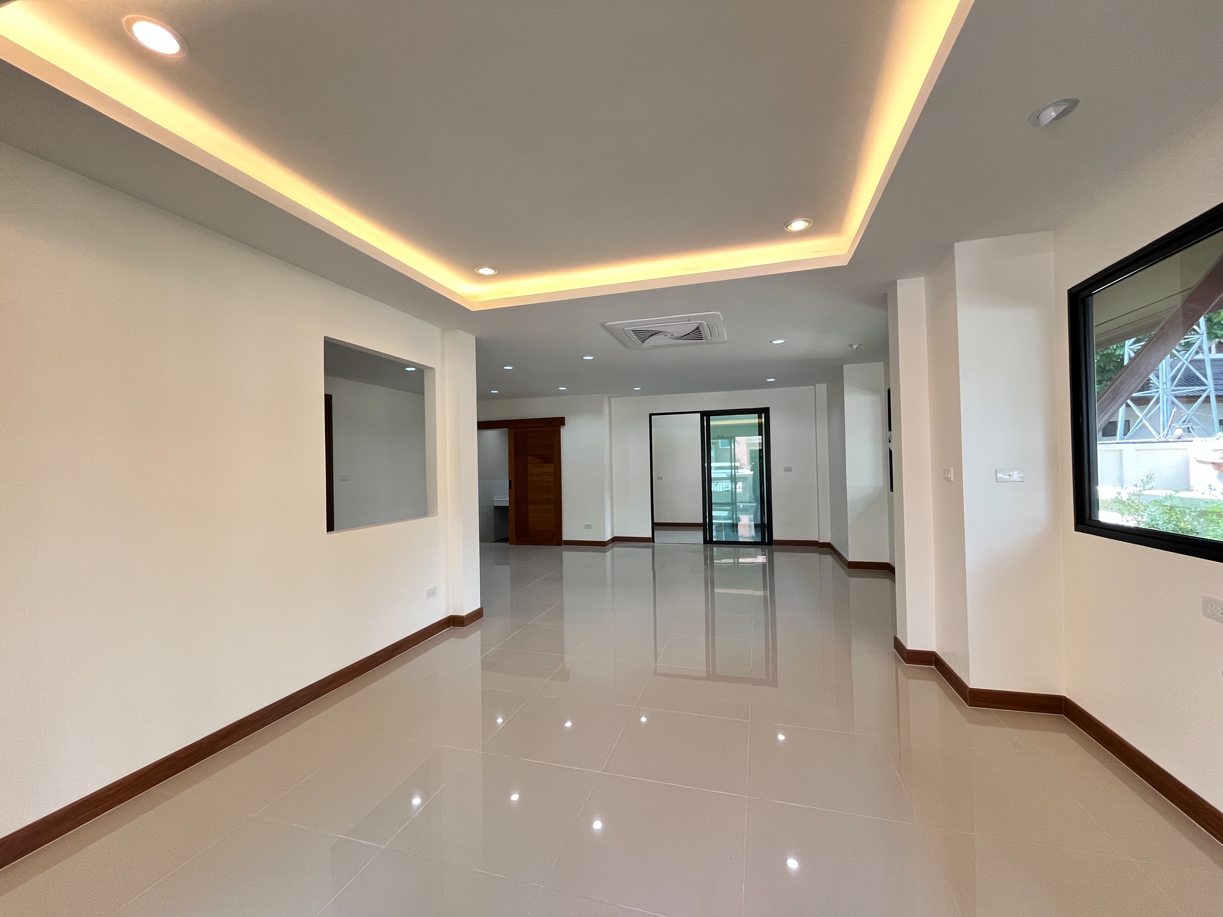โครงการบ้าน @หางดง บ้านชานเมืองสไตล์ล้านนา  เงียบสงบไม่มีเครื่องบินผ่าน