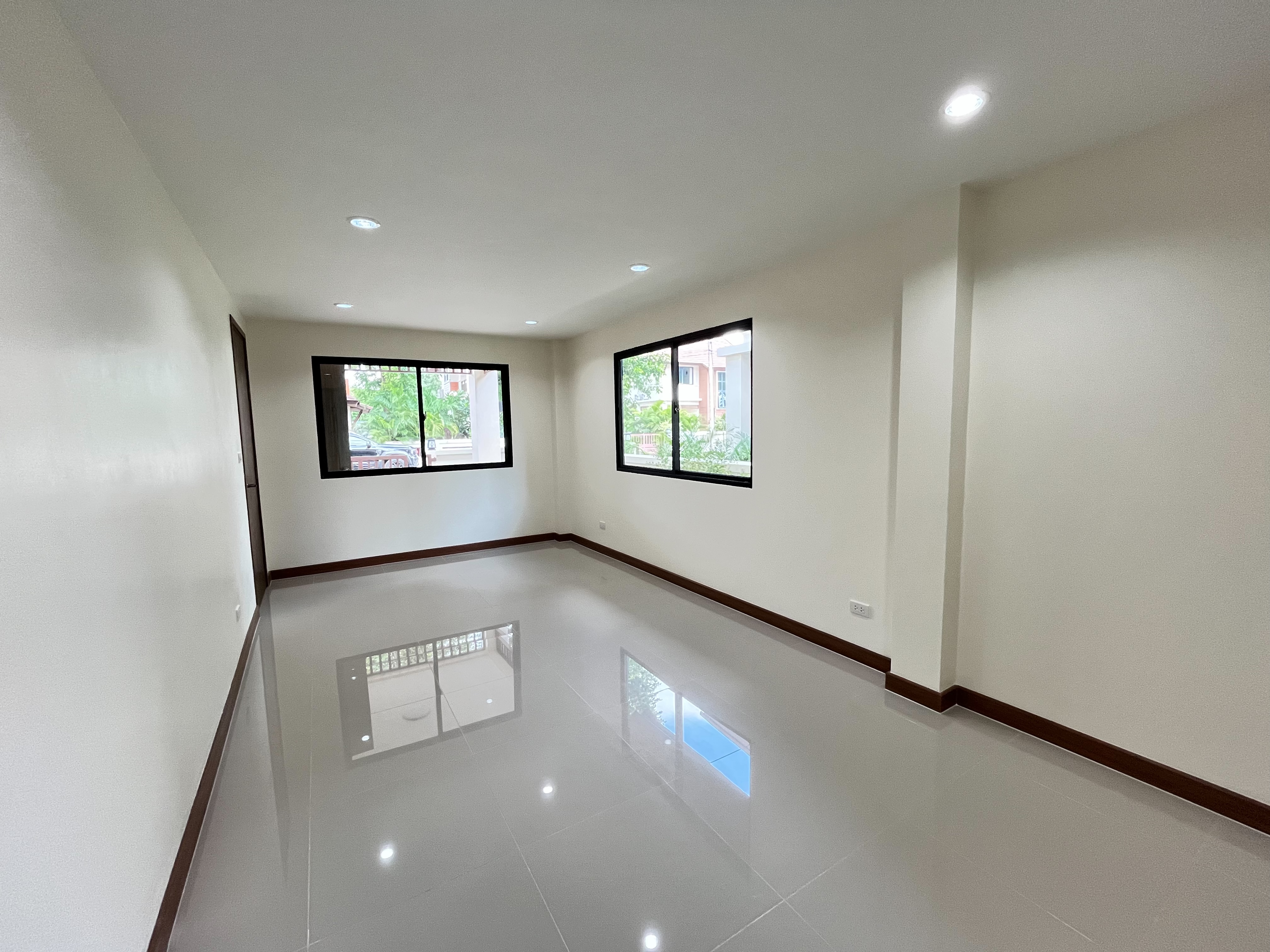 โครงการบ้าน @หางดง บ้านชานเมืองสไตล์ล้านนา  เงียบสงบไม่มีเครื่องบินผ่าน