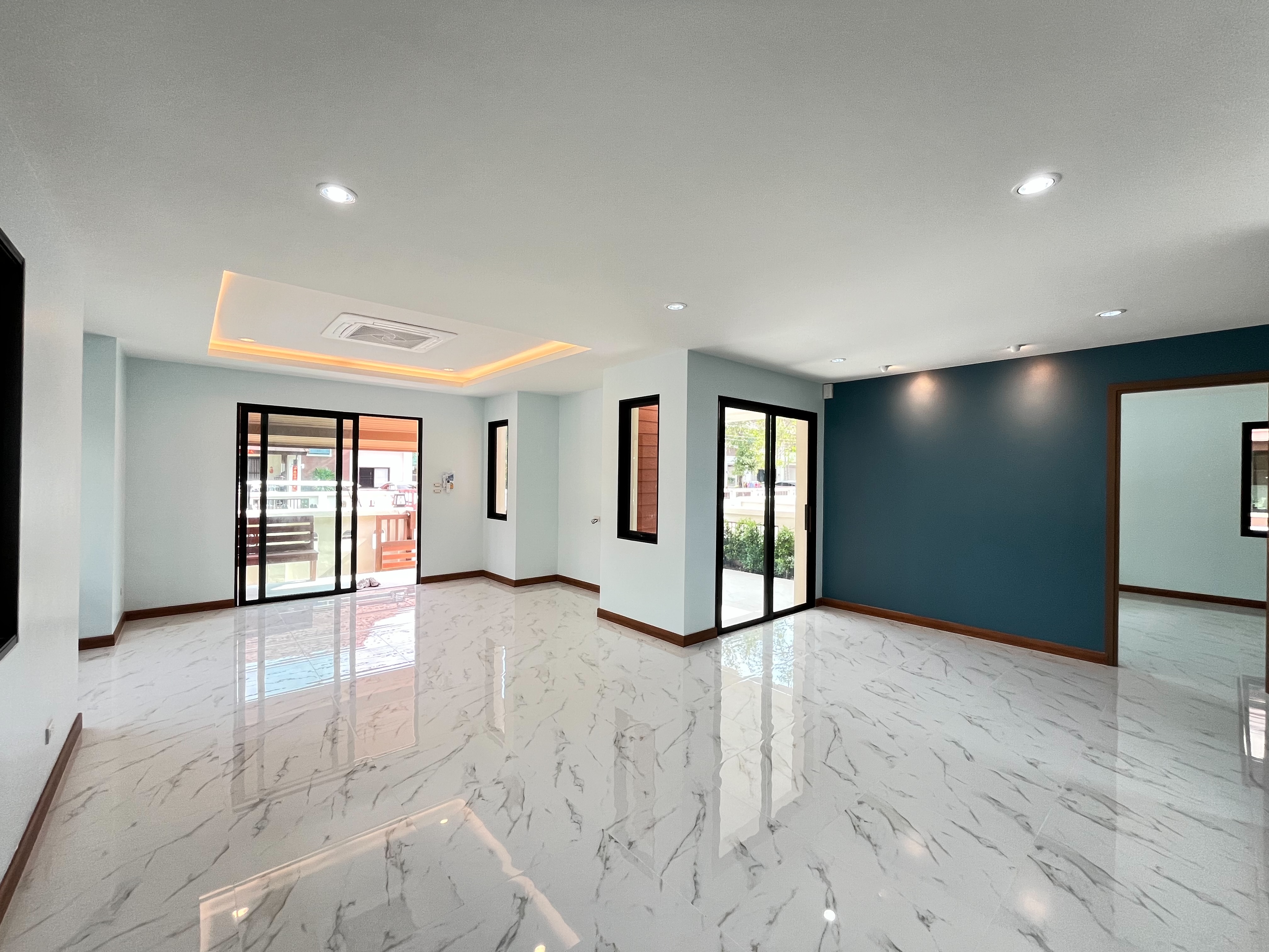 โครงการบ้าน @หางดง บ้านชานเมืองสไตล์ล้านนา  เงียบสงบไม่มีเครื่องบินผ่าน