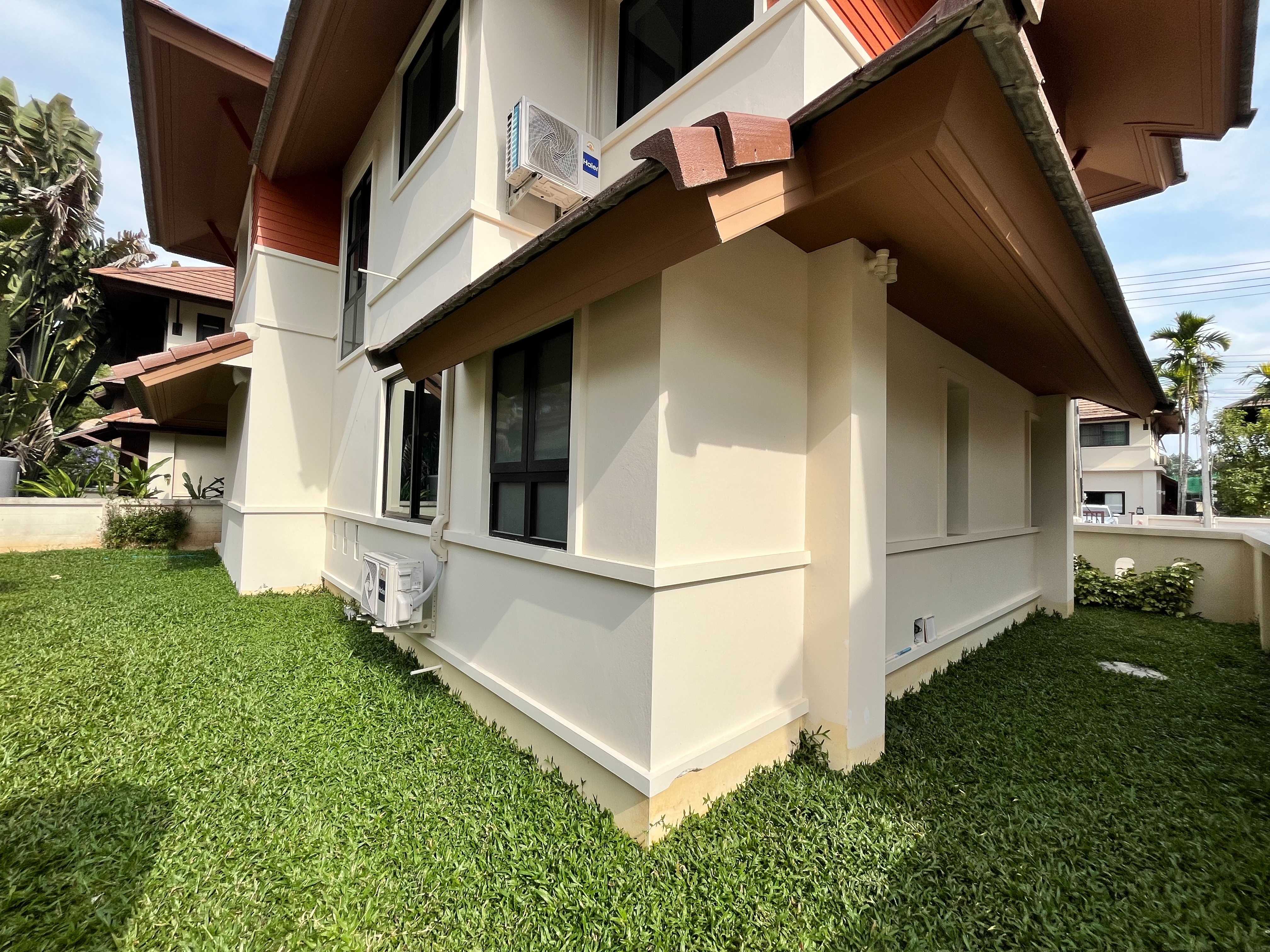 โครงการบ้าน @หางดง บ้านชานเมืองสไตล์ล้านนา  เงียบสงบไม่มีเครื่องบินผ่าน