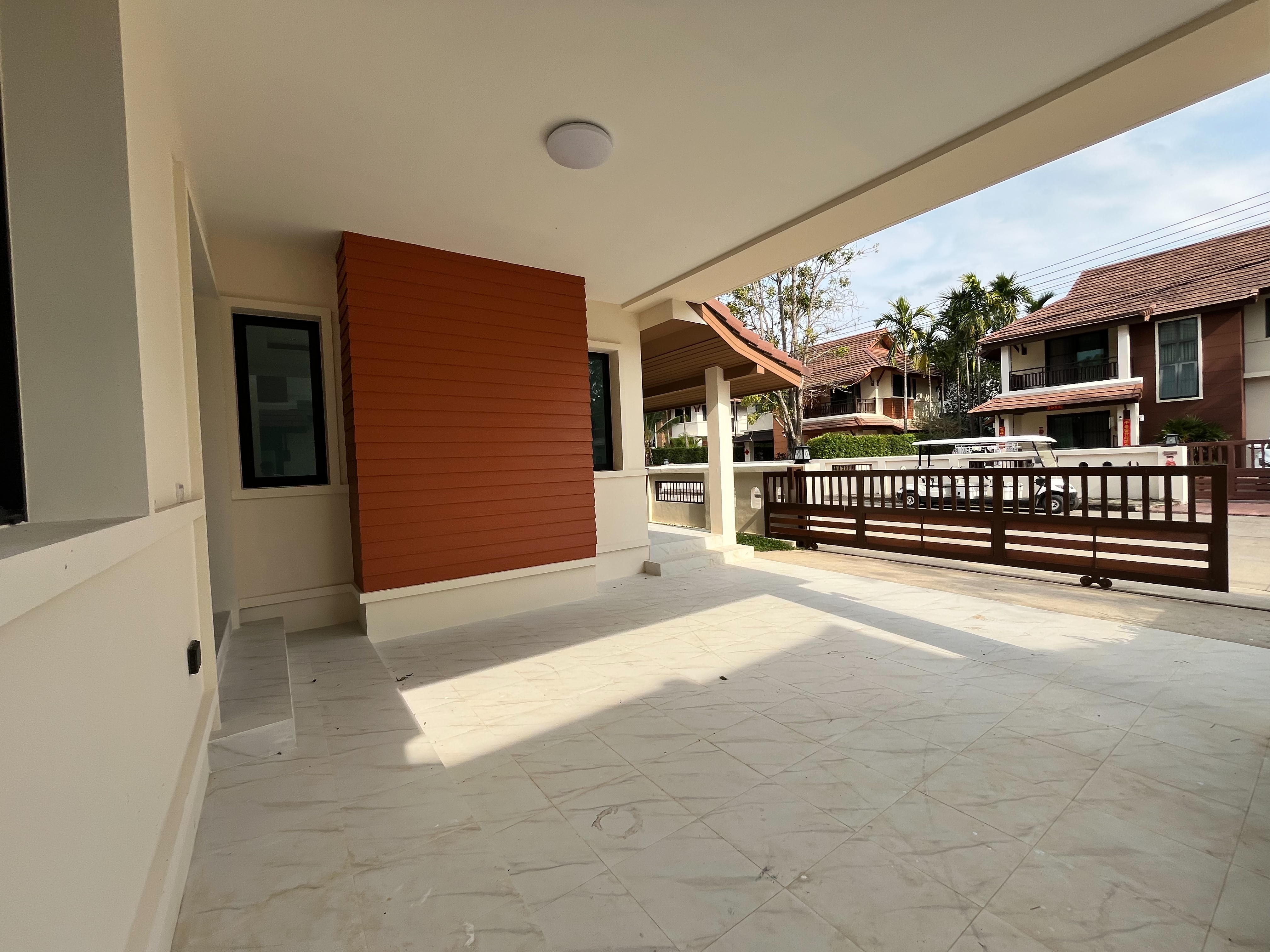 โครงการบ้าน @หางดง บ้านชานเมืองสไตล์ล้านนา  เงียบสงบไม่มีเครื่องบินผ่าน