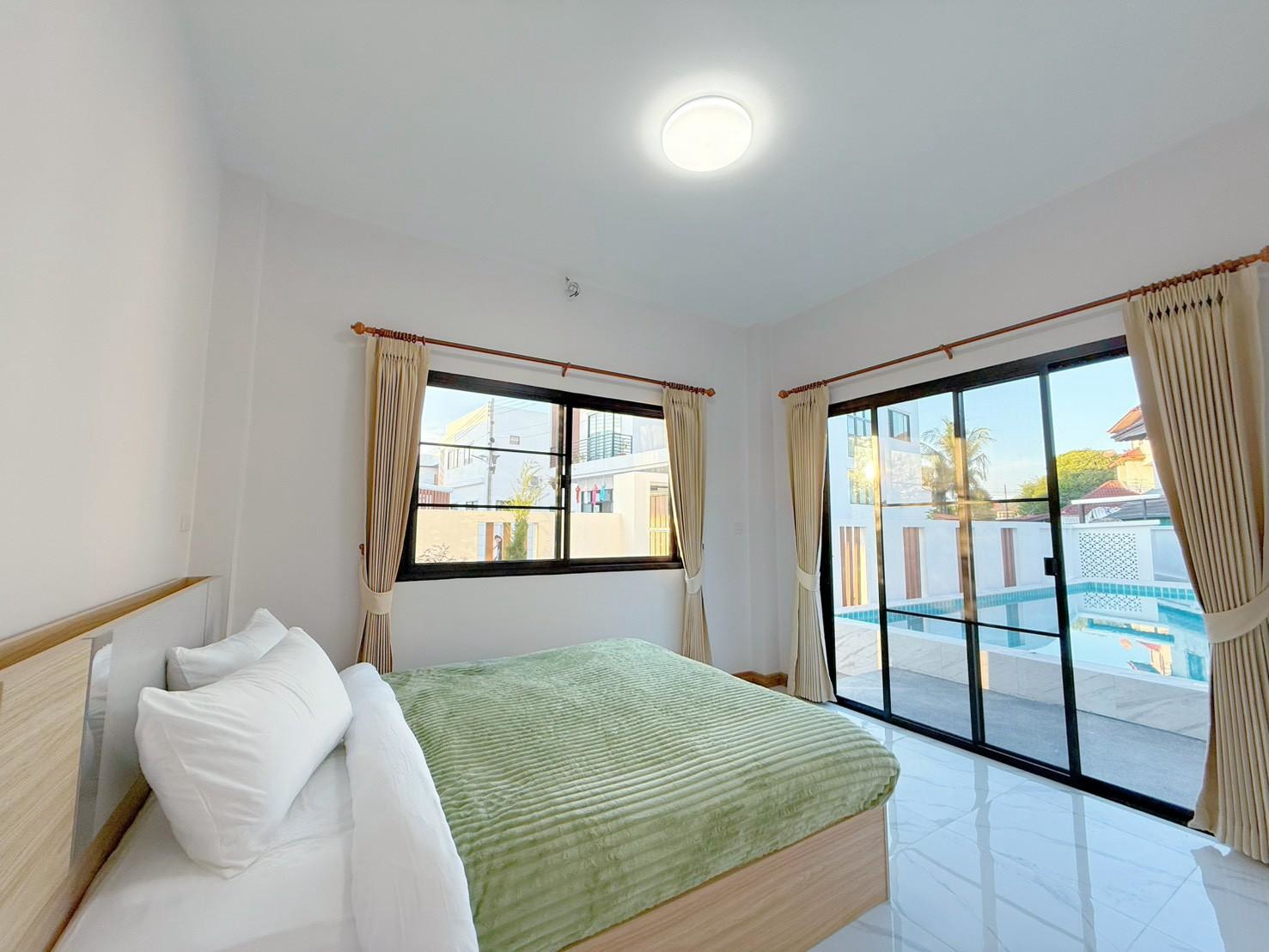 บ้านเดี่ยวสไตล์โมเดิร์น  POOL VILLA (สระว่ายน้ำส่วนตัว)