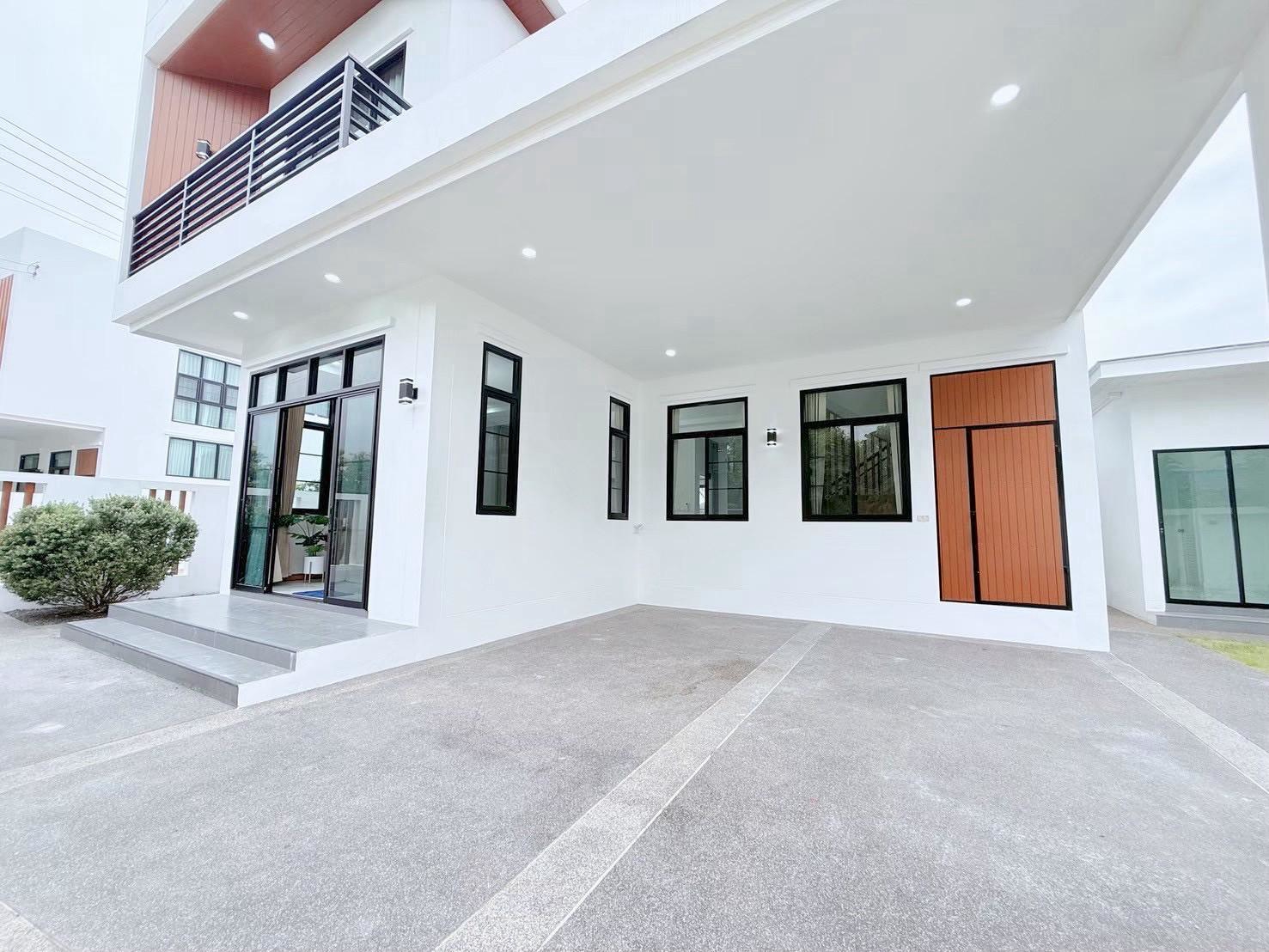 บ้านเดี่ยวสไตล์โมเดิร์น  POOL VILLA (สระว่ายน้ำส่วนตัว)